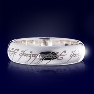 Herr der Ringe - Der Eine Ring - Silber