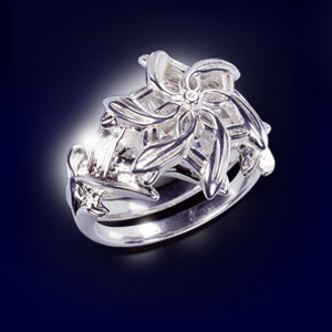 Herr der Ringe - Nenya Ring Replik