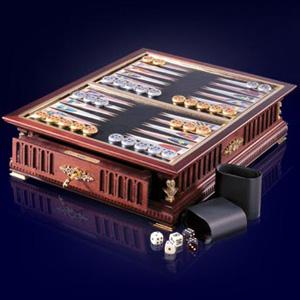 Mittelalterliches Turnier-Backgammon