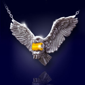 Hedwig, Harrys Zaubereule - Anh�nger mit Kette