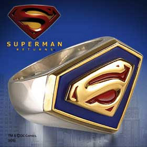 Superman Returns Symbol Ring