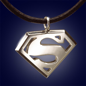 Superman Anh�nger aus Silber