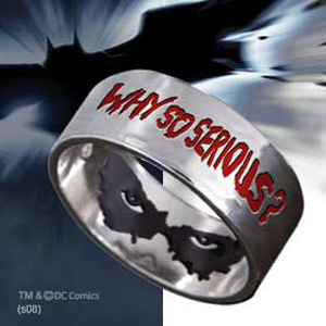 Batman The Dark Knight - Why So Serious - Ring