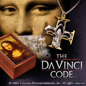 Da Vinci Code - Fleur-de-lis Ohrringe
