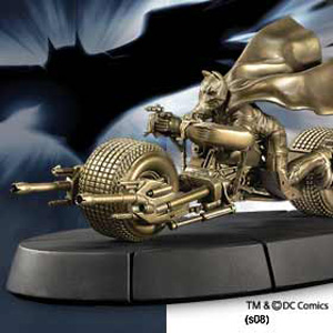 Batman The Dark Knight - Bat Pod Bronzeskulptur