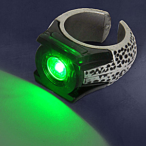 Green Lantern - Light Up Ring